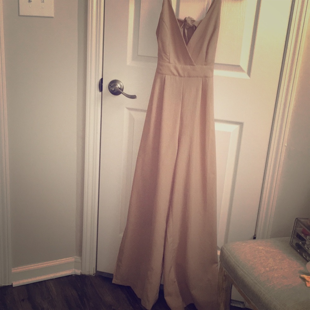 Blush jumpsuit